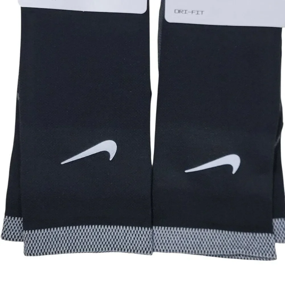 Nike Spark Cushioned Running Crew Socks Men 10-11.5 Women 11.5-13 Reflective 2Pr